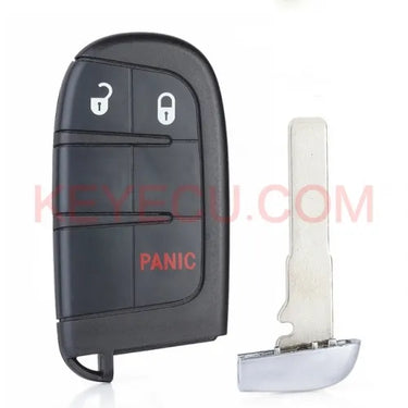 M3N-40821302 Smart Remote Key 3B/4B/5 Button 433MHz 4A for Jeep Renegade 2215-2021,for Jeep Compass 2017-2020